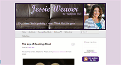 Desktop Screenshot of jessieweaver.net